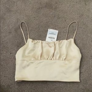 Zara crop top NWT